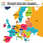 What Europeans Think About Their Own Country According To Google