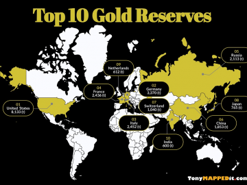 This Map Shows All The Oil Reserves In The World - Tony Mapped It