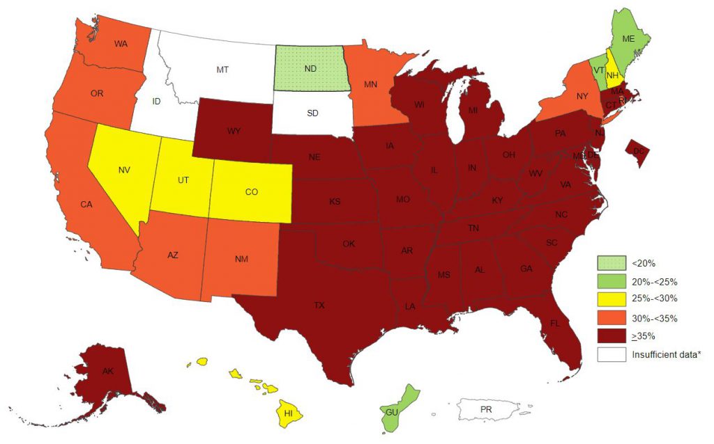 America's Obesity Epidemic Explained In 24 Maps And Charts - Tony Mapped It