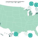 this map shows average retail price by us state in cents per kilowatthour