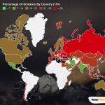 This Map Shows The Smoking Rates By Country In The World