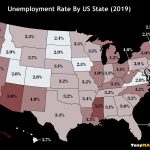 This Map Shows The Unemployment Rate By US State in 2019