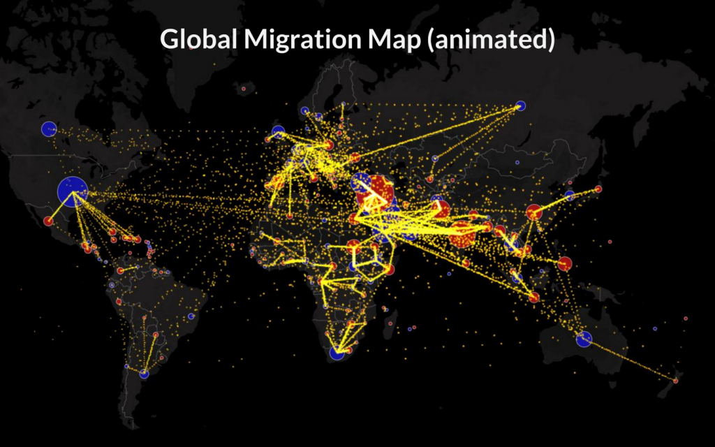 Global Migration Map ANIMATED Tony Mapped It   Interactive Global Migration Map 1024x640 