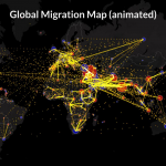 global migration flows map