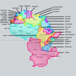 true size africa map